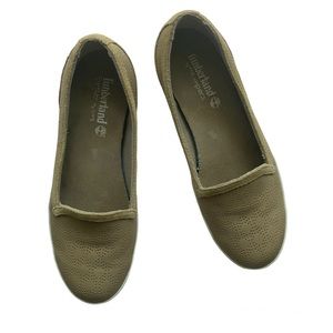 Timberland Flats Sneakers Perforated Leather